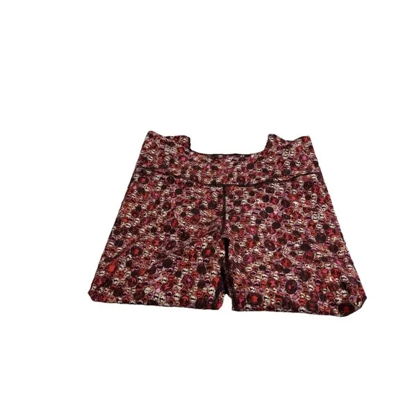 Victoria Secret Sport Knockout High Rise Legging Red Pink Jewel Gemstone New L - Picture 8 of 8